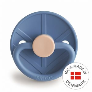 FRIGG Little Viking - Round Silicone Pacifier - Harald - Size 1